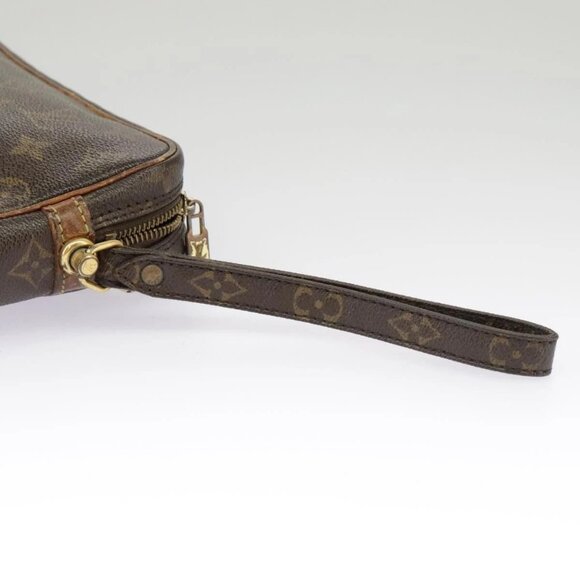 LOUIS VUITTON Monogram Marly Dragonne GM Clutch Bag M51825 LV Auth 102171 - Picture 9 of 16